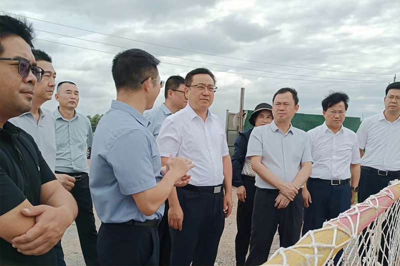 贛州市委常委、副市長何琦一行蒞臨挺進(jìn)環(huán)保D5地塊土壤治理項(xiàng)目調(diào)研指導(dǎo)